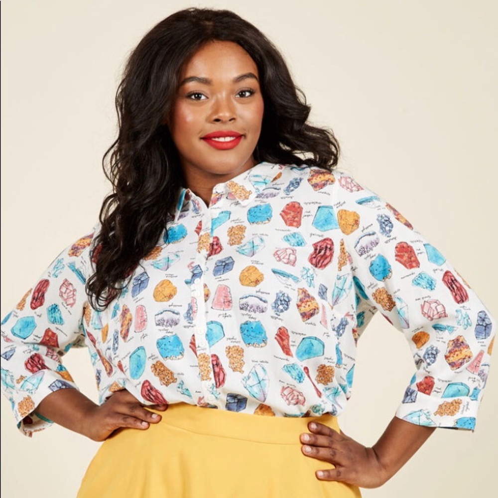 Geology/Mineral/Gemstone Blouse